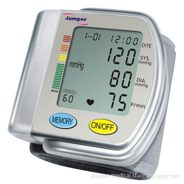 Automatic Wrist Blood Pressure Monitor with LCD Display, 90 Pieces of Record, CE Certified